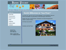 Tablet Screenshot of fewo-pixner.de